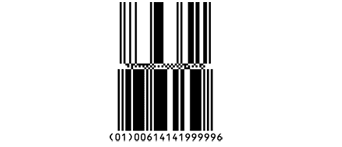  GS1 Databar Barcodes Databar-14 Stacked