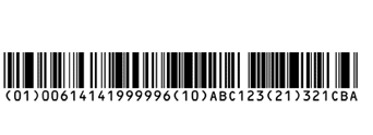  GS1 Databar Barcodes Databar Expanded