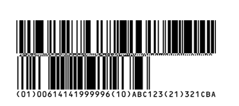  GS1 Databar Barcodes Databar Expanded Stacked